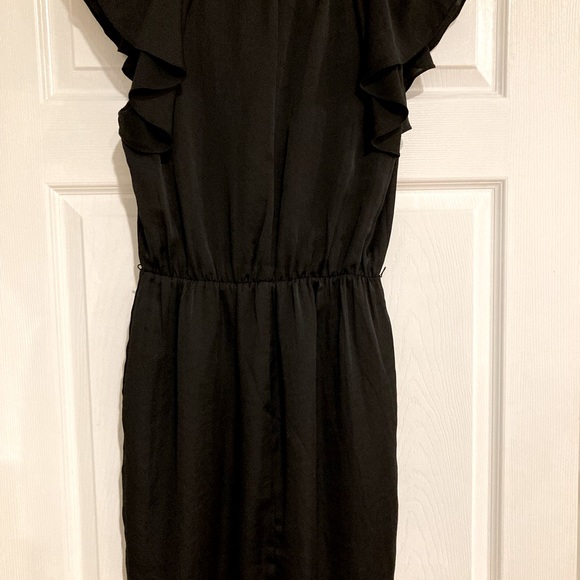 Armani Exchange AX LBD with pockets, elasticized waist, Size 6. Worn once. - Picture 4 of 6